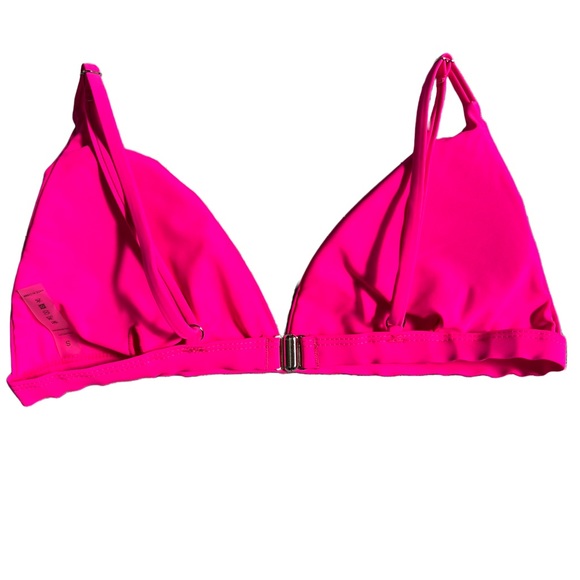 SUUKSESS HOT PINK HIGH WAISTED CHEEKY TRIANGLE BIKINI SIZE SMALL - Picture 9 of 11